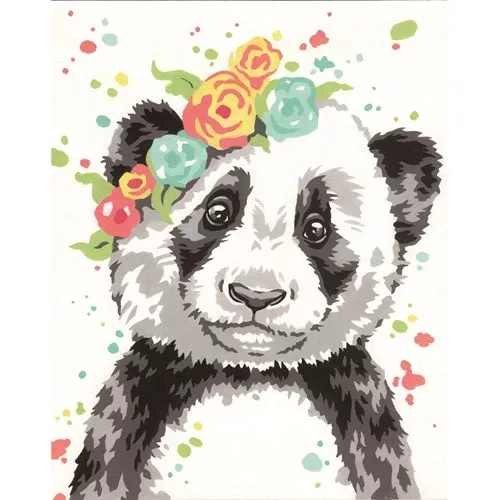 Paint Works Paint by Number 91739 Panda 8×10 Beginner