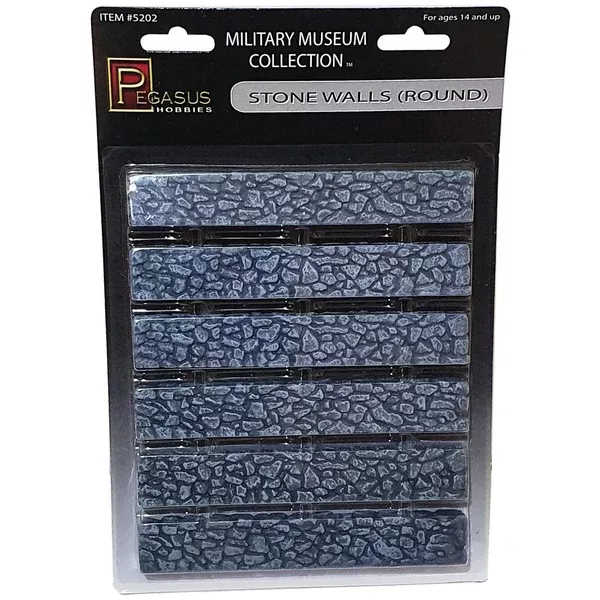 Pegasus 5202 28mm Stone Wall Straight
