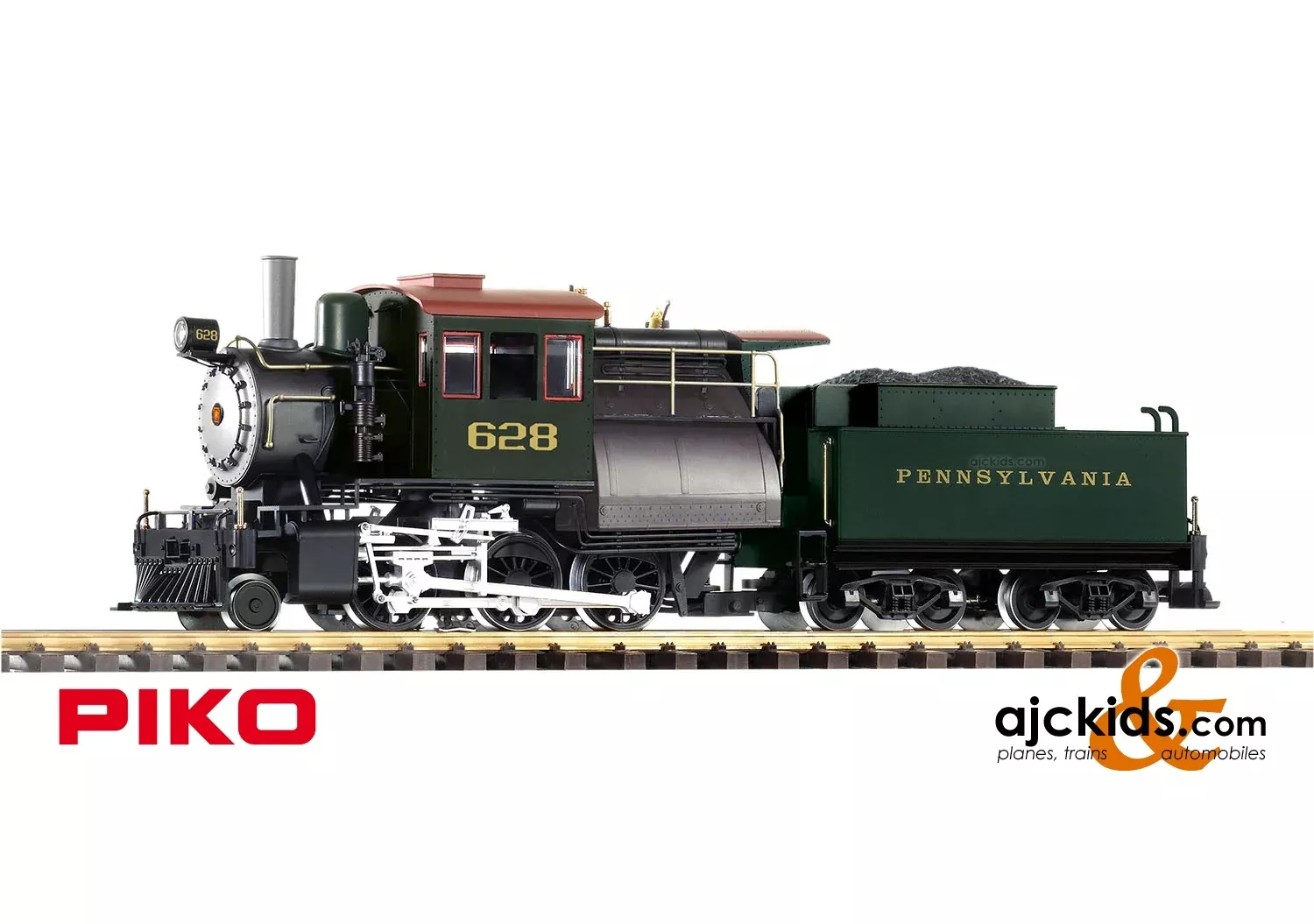 Piko 38242 – PRR Camelback 2-6-0 Loco 628, Sound
