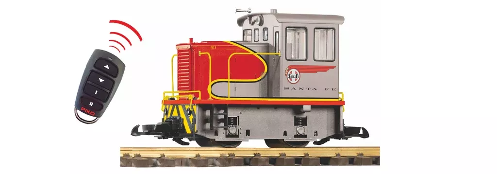 Piko 38509 G Scale SF 25-Ton Diesel Battery R/C Sound