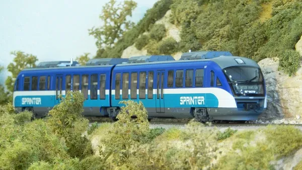 Piko 52096 HO Scale NCTD Sprinter 4007 Non-Sound