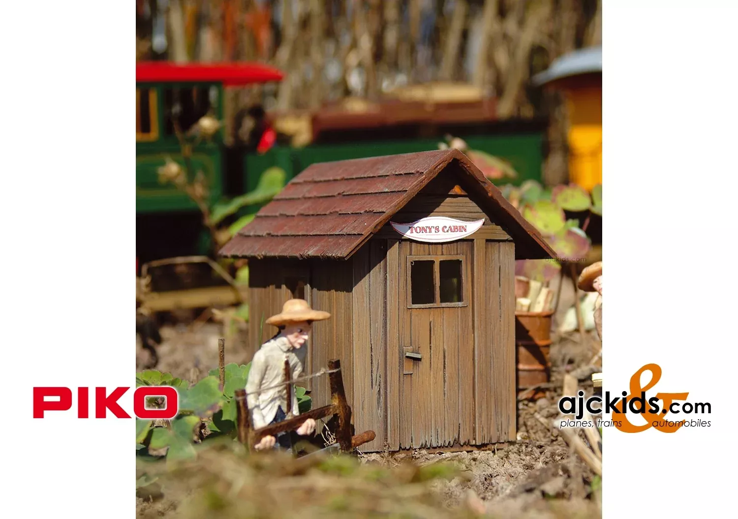 Piko 62261 - Log Cabins 2 Pcs