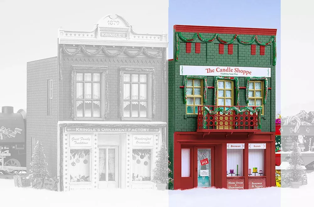 Piko 62269 G Scale ChristmasTown Candle Shop Kit
