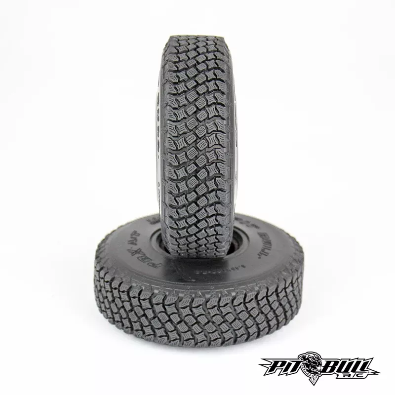 Pit Bull Tires 9012AK 2.2 PBX A /T Hardcore Scale Tire Alien Kompound with Foam