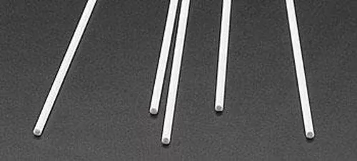 Plastruct 90859 .080″ x 10″ Round Styrene Rod (Pack of 5)