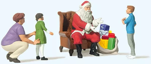 Preiser HO 10763 Santa in Chair