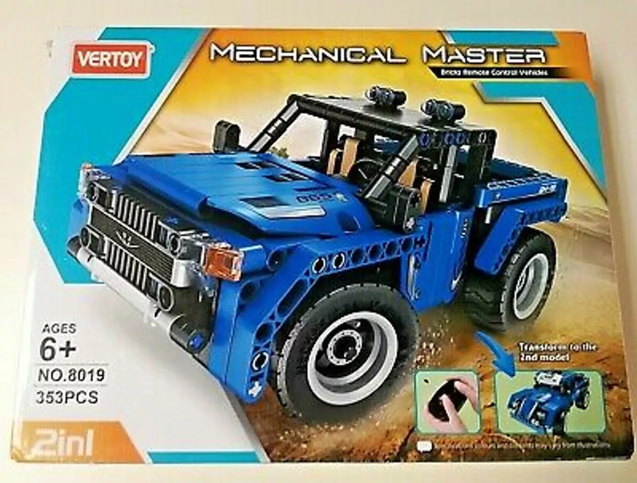Qihui 8019 Tech Bricks RC Pickup Truck 2in1