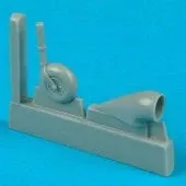 Quickboost 72043 1/72 Bf109K Air Intake & Tail Wheel for HLR (D)