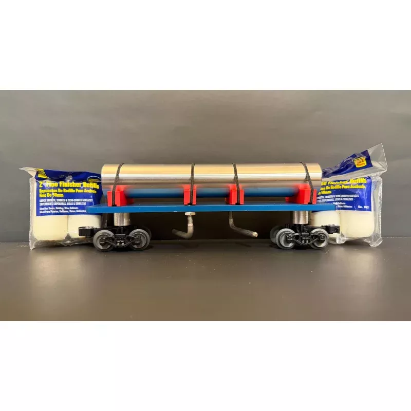 R&L Lines - 3-Rail Track Scrubbing Car (Blue)