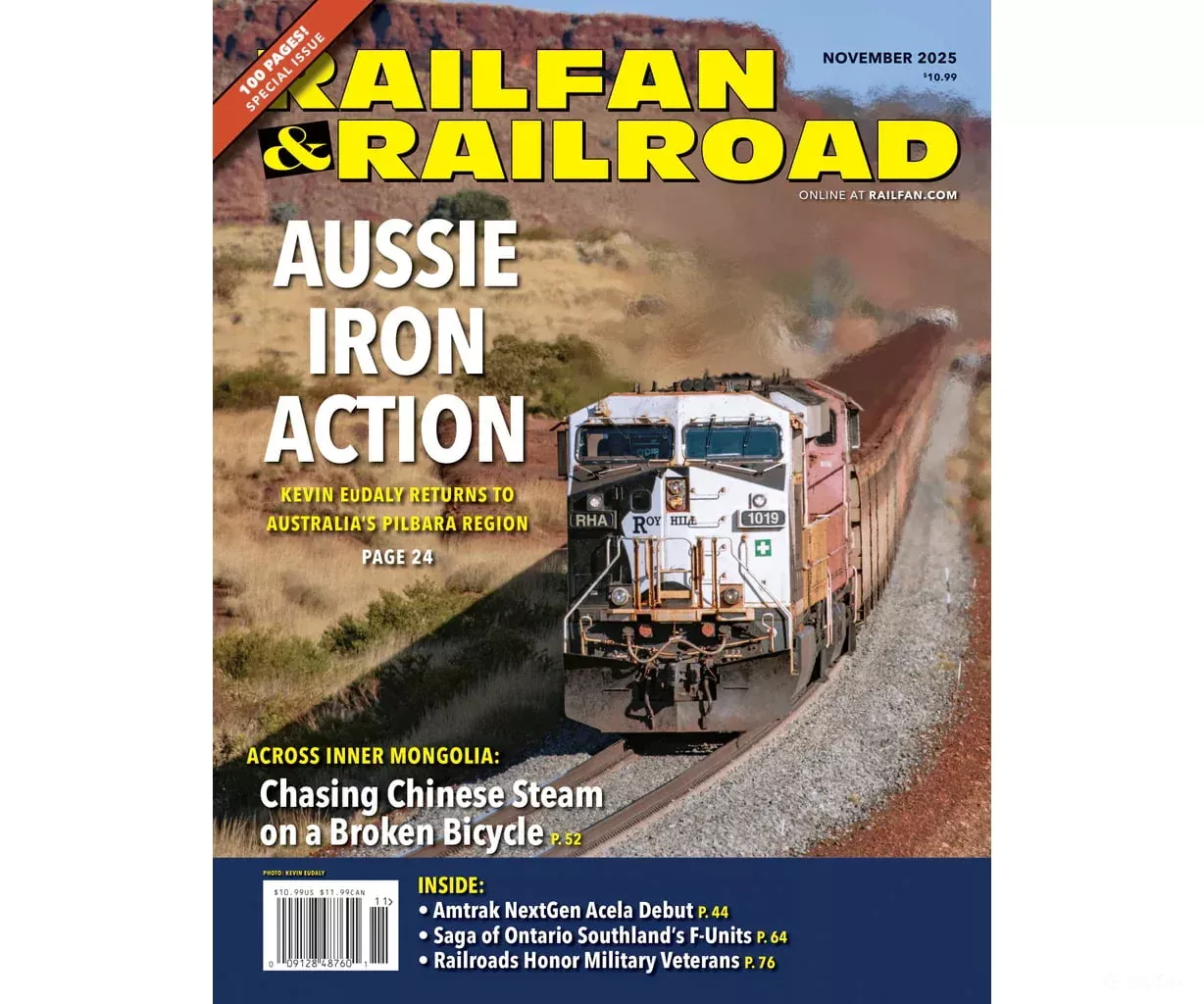 Railfan & Railroad Magazine November 2025