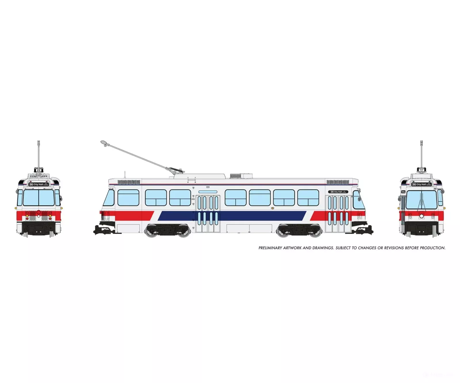 Rapido 702022 HO CLRV (DC/Silent): Philadelphia