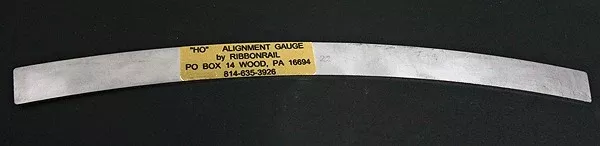 Ribbonrail 1022 HO Scale Track Alignment Gauges Curved 22 Radius