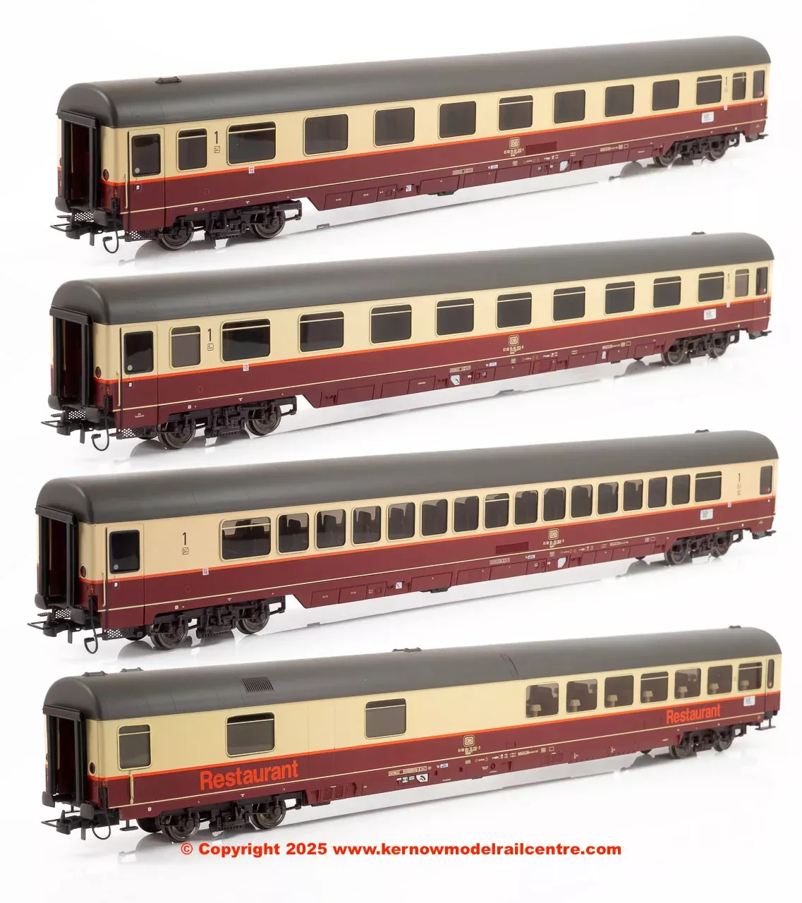 Rivarossi DB 4-coach pack TEE Rheingold 1983