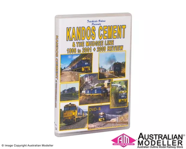 Trackside Videos – TRV14 – Kandos Cement & The Mudgee Line (DVD)