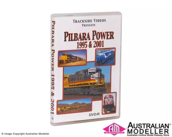 Trackside Videos – TRV16 – Pilbara Power 1995 & 2001 (DVD)