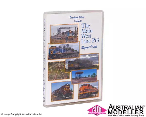 Trackside Videos – TRV33 – Main West Line Part 3 – Beyond Dubbo (DVD)
