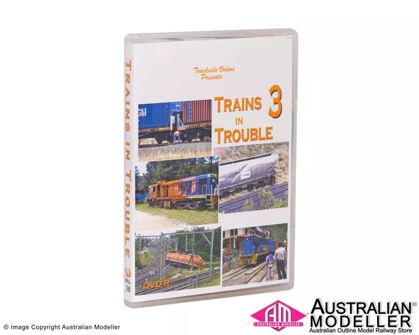 Trackside Videos – TRV38 – Trains In Trouble 3 (DVD)