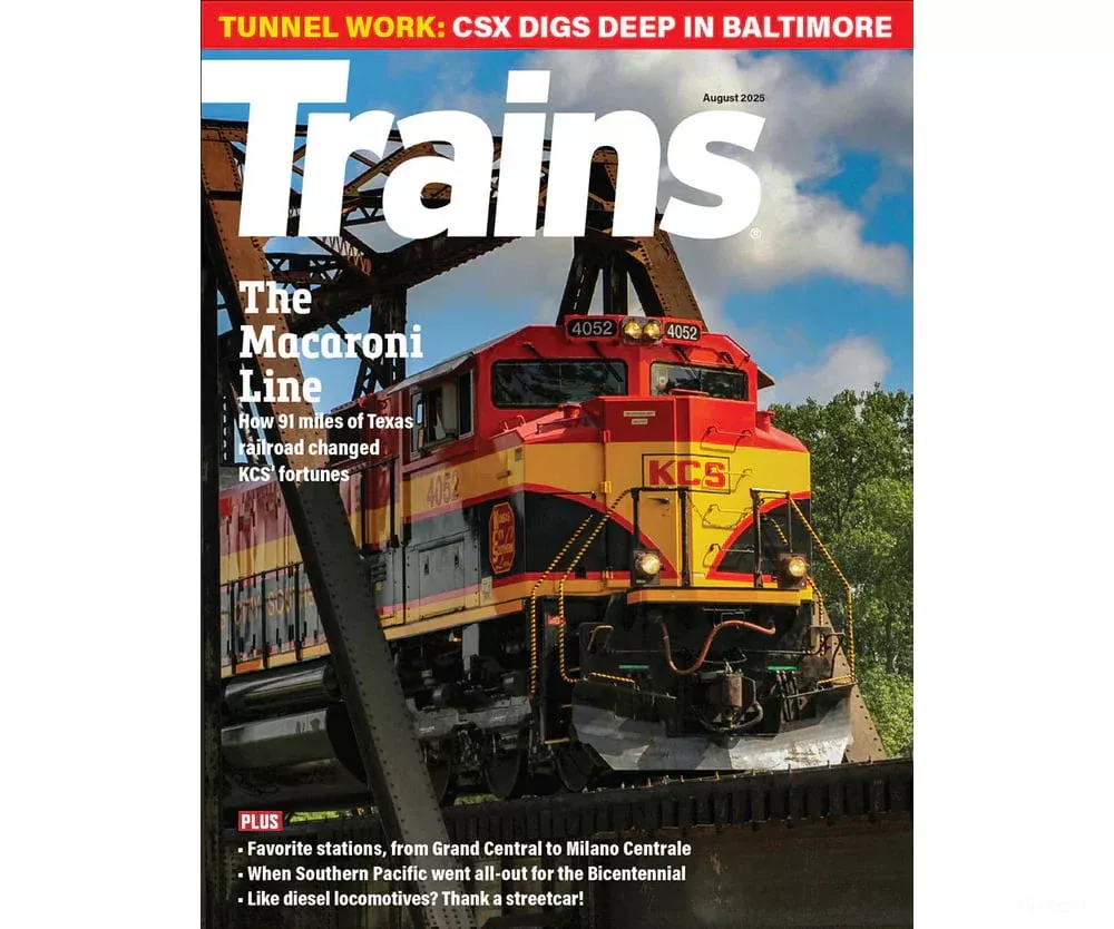 Trains Magazine August 2025