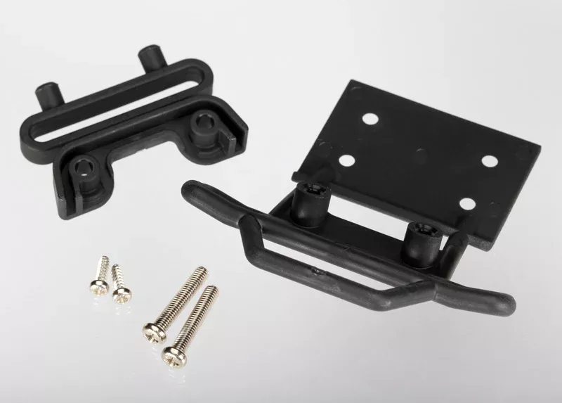 Traxxas 3621 Black Front Bumper for Bigfoot Craniac Skully