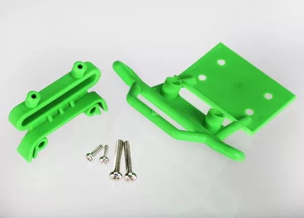 Traxxas 3621A Green Front Bumper for Bigfoot Craniac Skully