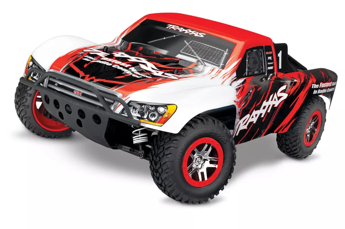 Traxxas 68086-4 4×4 VXL Brushless 1/10 Slash Red