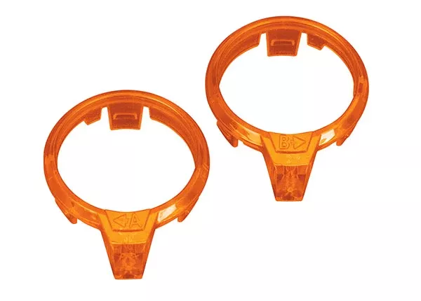 Traxxas 7963 Orange Left and Right LED Lens Set for Aton Motor