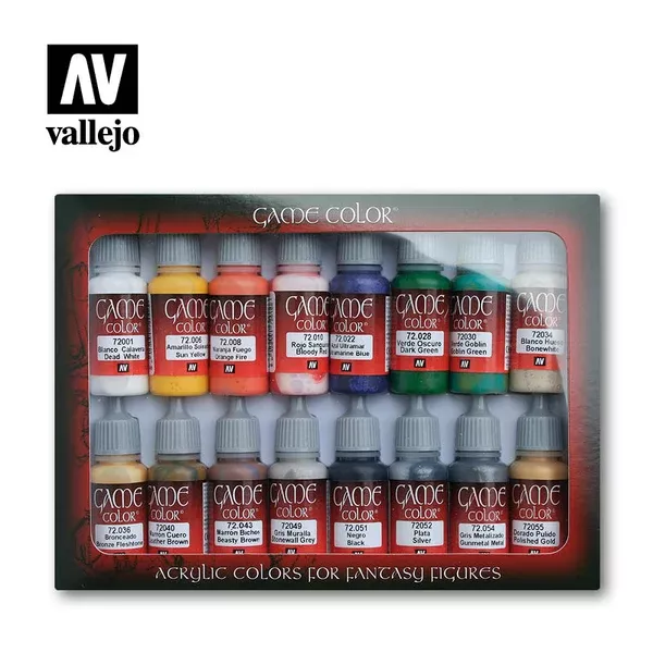 Vallejo 72299 17ml Game Color Basic Set