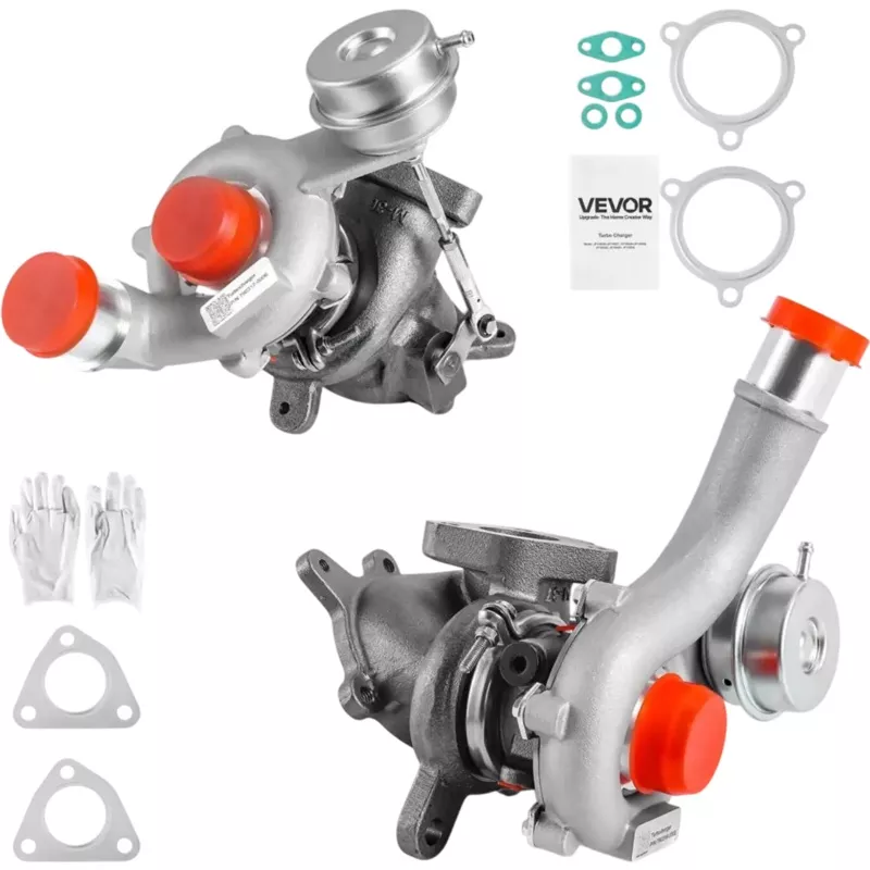 Vevor Turbocharger Left & Right Twin with Wastegate Actuator for Ford Flex Explorer Sport Taurus SHO 3.5L and Lincoln MKS MKT 3.5L New