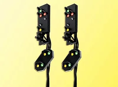 Viessmann 4751 HO Scale Daylight Signal Head — 6-Aspect Depature