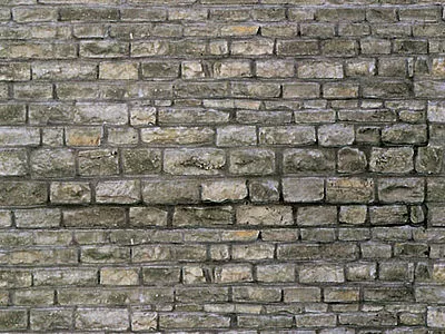 Vollmer 46040 HO Scale Granite wall 10″ x 5″ 10/
