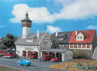 Vollmer 47781 N Scale Village Fire Station