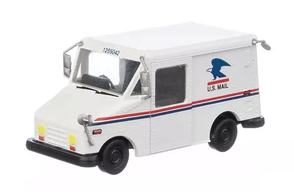 Walthers 94912252 HO LLV Mail Truck USPS 1980s