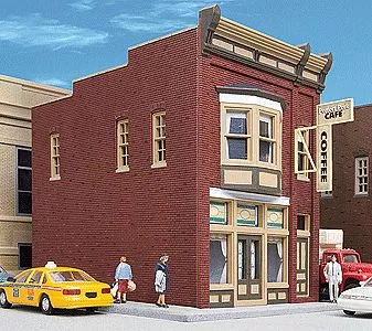 Walthers Cornerstone 3468 HO Perfect Perk Cafe Kit