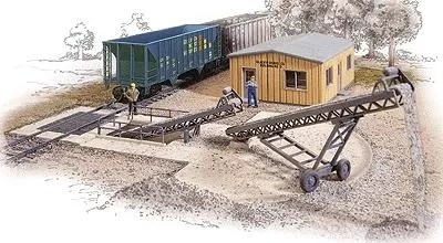 Walthers Cornerstone 3519 HO Bulk Transfer Conveyor pkg2 Kit