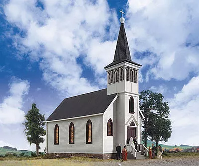 Walthers Cornerstone 3655 HO Cottage Grove Church Kit