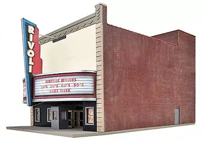 Walthers Cornerstone 3771 HO Rivoli Theatre Kit