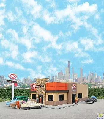 Walthers Cornerstone 3846 N DQ Grill & Chill Kit