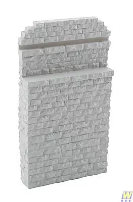 Walthers Cornerstone 4583 HO Single-Track Bridge Stone Abutment