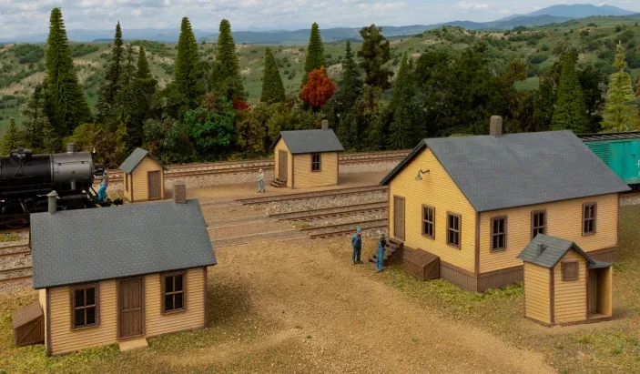 Walthers Cornerstone HO 933-4060 Vintage Trackside Structure Kits