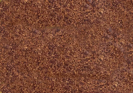 Walthers SceneMaster 1209 HO Leaves Ground Cover Reddish-Brown