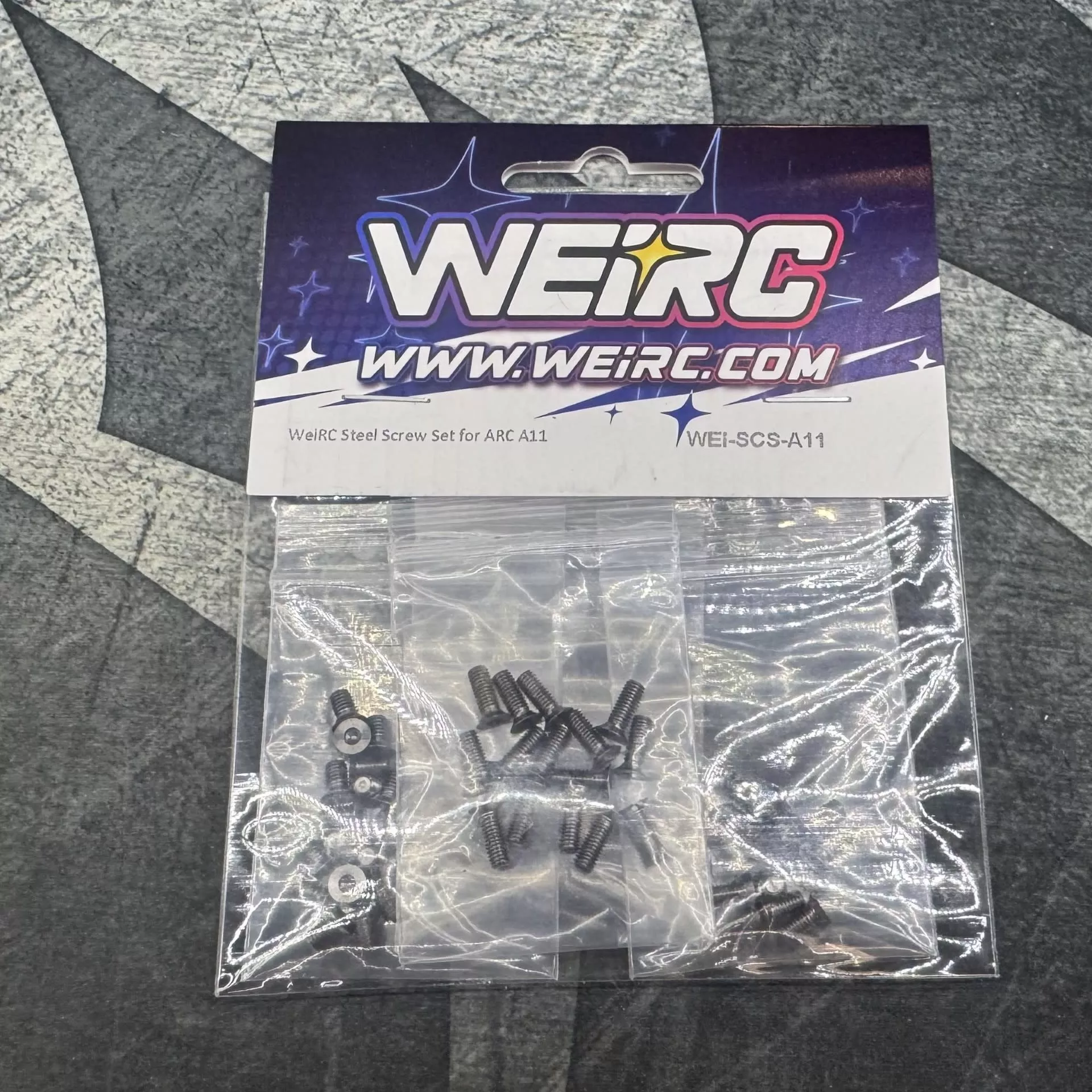 WEI-SCS-A11WeiRC Steel Screw Set for ARC A11 (WeiRC)