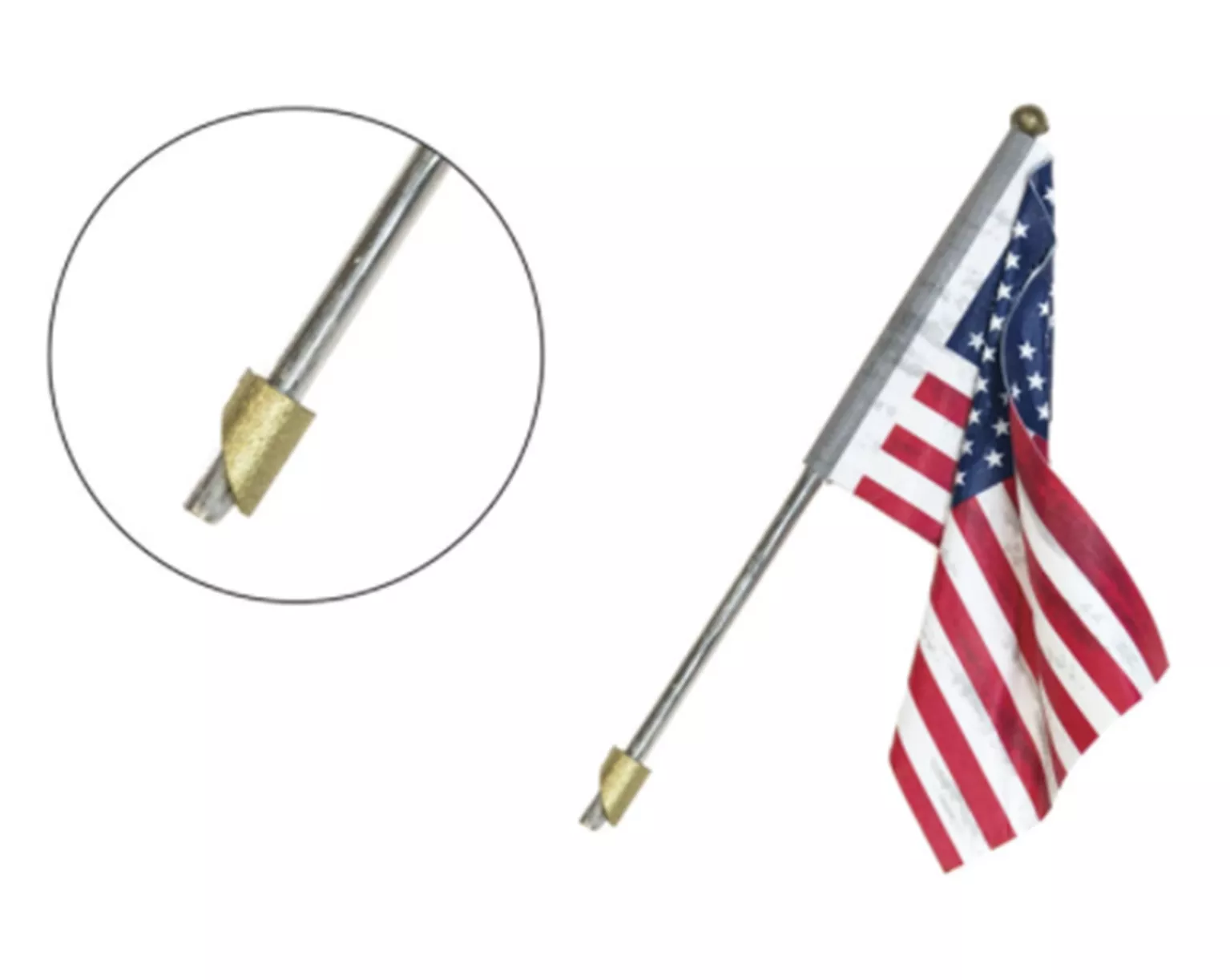 WJP5953 JP5953 Woodland Scenics – US Flag Wall Mount – Small