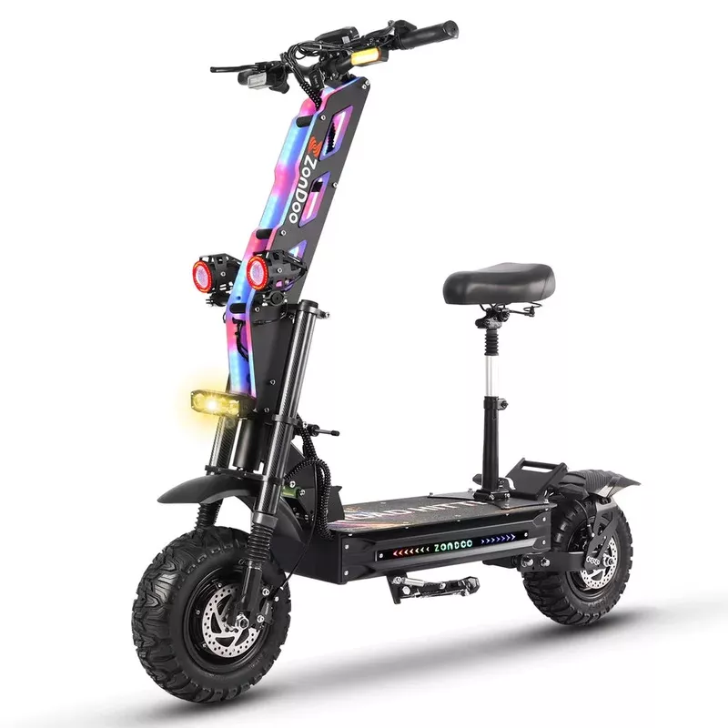 ZonDoo RoadHitter Hyper Electric Scooter – 10000W Dual Motor, 68 MPH