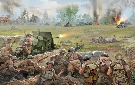 Zvezda 6192 Blitzkrieg 1940 Board Game