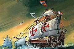 Zvezda 6510 Santa Maria Columbus’s 1:350