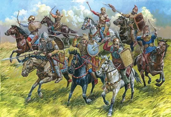 Zvezda 8069 Scythian Cavalry VI-111BC 1:72